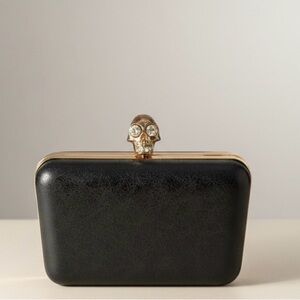 Skull Head Box Clutch/Crossbody Bag